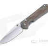 Chris Reeve Large Sebenza 31 Polished S45VN Blade Gold Double Lugs Natural Canvas Micarta Inlay Folding Knife -EDC (Every Day Carry) Shop l31 1212 002 1