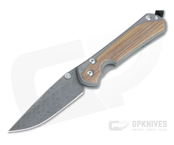 Chris Reeve Large Sebenza 31 Boomerang Damascus Natural Micarta Inlay Folding Knife 001 3 Chris Reeve Large Sebenza 31 Boomerang Damascus Natural Micarta Inlay Folding Knife 001
