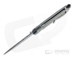 Chris Reeve Large Sebenza 31 Left Handed Natural Micarta Inlay Boomerang Damascus Drop Point Folder 7 Chris Reeve Large Sebenza 31 Left Handed Natural Micarta Inlay Boomerang Damascus Drop Point Folder -EDC (Every Day Carry) Shop l31 1215 001 3