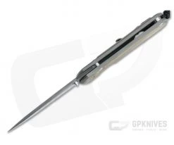 Chris Reeve Large Sebenza 31 Raindrop Damascus Natural Micarta Inlay Folding Knife 7 Chris Reeve Large Sebenza 31 Raindrop Damascus Natural Micarta Inlay Folding Knife -EDC (Every Day Carry) Shop l31 1218 3