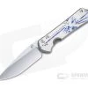 Chris Reeve Large Sebenza 31 S45VN Unique Graphic Titanium Folding Knife 009 -EDC (Every Day Carry) Shop l31 1400 009 1