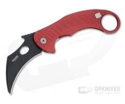 LionSteel X Emerson L.E. One Karambit Black Magnacut Red Aluminum Frame Lock Flipper LE1 A RB