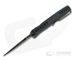 Protech Knives Les George SBR Left Handed DLC S35VN Smooth Black Automatic LG403-LH -EDC (Every Day Carry) Shop lg403 lh 3