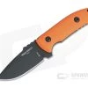 Protech Les George SBR Fixed Blade DLC S35VN Orange G10 with Kydex Sheath LG511 -EDC (Every Day Carry) Shop lg511 orange 1