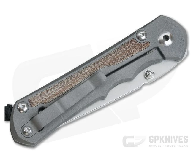 Chris Reeve Large Inkosi S45VN Tanto Blade Natural Micarta Inlays 4 Chris Reeve Large Inkosi S45VN Tanto Blade Natural Micarta Inlays - Image 2