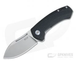 MKM Mikita Voxnaes Colvera Black G10 Titanium Frame Lock Flipper M390 LS02-GTBK