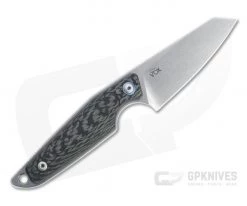 MKM x Vox Makro 2 Sheepsfoot Stonewashed M390 Carbon Fiber Fixed Blade MA02-CF 7 MKM x Vox Makro 2 Sheepsfoot Stonewashed M390 Carbon Fiber Fixed Blade MA02-CF -EDC (Every Day Carry) Shop ma02 cf 3