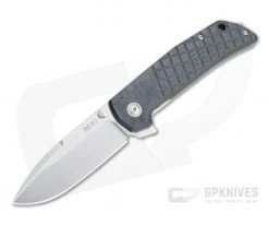 MKM Mikita x Terzuola Maximo Stonewashed M390 Black Micarta Frame Lock Flipper MM-BCT