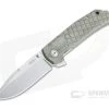MKM Mikita x Terzuola Maximo Stonewashed M390 Green Micarta Frame Lock Flipper MM-GCT -EDC (Every Day Carry) Shop mm gct 1