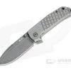 MKM Mikita x Terzuola Maximo Dark Stonewashed M390 Titanium Frame Lock Flipper MM-TDSW -EDC (Every Day Carry) Shop mm tdsw 1