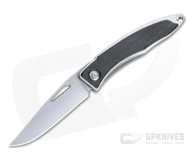 Chris Reeve Mnandi S45VN Bog Oak Wood Inlaid Titanium Dress Carry Folder 010 3 Chris Reeve Mnandi S45VN Bog Oak Wood Inlaid Titanium Dress Carry Folder 010