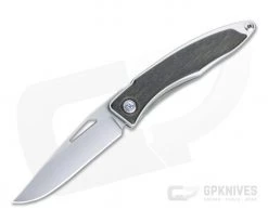 Chris Reeve Mnandi S45VN Bog Oak Wood Inlaid Titanium Dress Carry Folder 011