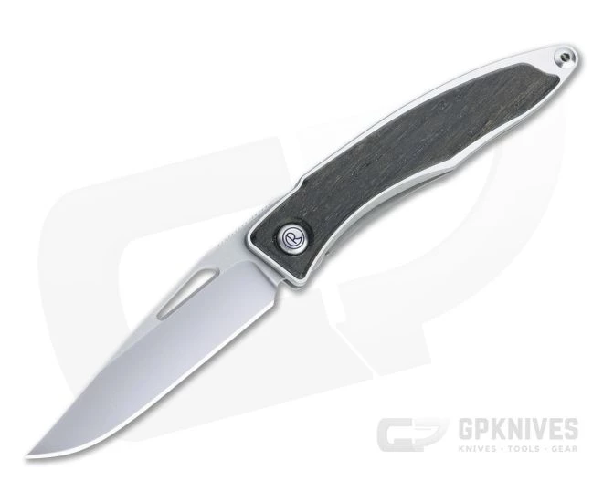 Chris Reeve Mnandi S45VN Bog Oak Wood Inlaid Titanium Dress Carry Folder 012 3 Chris Reeve Mnandi S45VN Bog Oak Wood Inlaid Titanium Dress Carry Folder 012