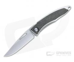 Chris Reeve Mnandi S45VN Bog Oak Wood Inlaid Titanium Dress Carry Folder 013