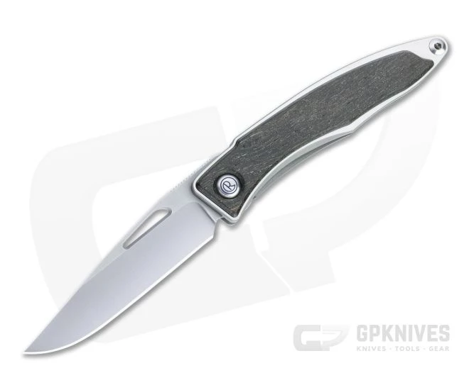 Chris Reeve Mnandi S45VN Bog Oak Wood Inlaid Titanium Dress Carry Folder 013 3 Chris Reeve Mnandi S45VN Bog Oak Wood Inlaid Titanium Dress Carry Folder 013