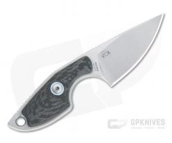 MKM Mikita Mikro 1 Vox Drop Point Stonewashed M390 Carbon Fiber Neck Knife MR01-CF 7 MKM Mikita Mikro 1 Vox Drop Point Stonewashed M390 Carbon Fiber Neck Knife MR01-CF -EDC (Every Day Carry) Shop mr01 cf 3