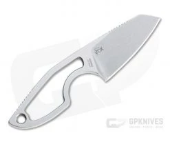 MKM Mikita Mikro 2 Vox Sheepsfoot Stonewashed M390 Skeletonized Neck Knife MR02-N -EDC (Every Day Carry) Shop mr02 n 3