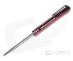 LionSteel Myto Black Stonewashed M390 Red Aluminum Frame Lock Flipper MT01A-RB -EDC (Every Day Carry) Shop mt01a rb 3