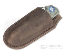 MKM Mikita Burnley Fara Green Canvas Micarta M390 Slip Joint Folder MY01-GC -EDC (Every Day Carry) Shop my01 gc 4