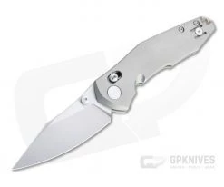 GiantMouse ACE Nazca Satin M390 Milled Titanium Crossbar Lock Folder
