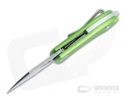 GiantMouse ACE Nibbler Liner Lock Satin N690 Green Aluminum Folder -EDC (Every Day Carry) Shop nibbler alu green 3