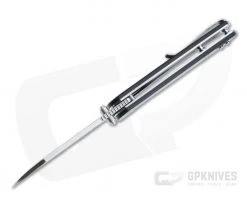 QSP Knives Penguin Sheepsfoot Satin D2 Carbon Fiber/G10 Liner Lock Folder -EDC (Every Day Carry) Shop qs130 e 3