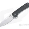 QSP Knives Hawk Satin S35VN Shredded Carbon Fiber Liner Lock Flipper -EDC (Every Day Carry) Shop qs131 f 1