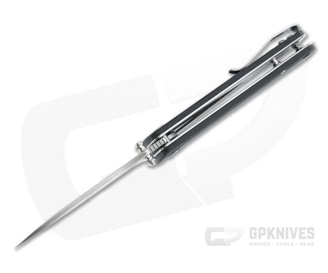 QSP Knives Hawk Satin S35VN Shredded Carbon Fiber Liner Lock Flipper 5 QSP Knives Hawk Satin S35VN Shredded Carbon Fiber Liner Lock Flipper - Image 3