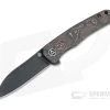 QSP Knives Otter Black Stonewashed S35VN Copper Foil Carbon Fiber Liner Lock Flipper QS140-B2 -EDC (Every Day Carry) Shop qs140 b2 1