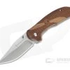 Remington Heritage Series Clip Point Liner Lock Wood Handled Folder R40001