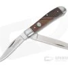 Remington Heritage Series Medium Trapper Wood Handled Slip Joint R40016BR -EDC (Every Day Carry) Shop r40016br