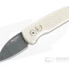 Protech Runt 5 Damascus Wharncliffe Blade 2022 LTD #19 Textured Bronze Aluminum Automatic R5111-D-02