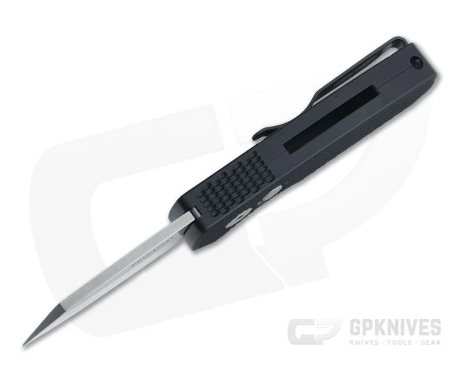 Protech Runt 5 Reverse Tanto Stonewashed 20CV Textured Black Aluminum Automatic R5205 5 Protech Runt 5 Reverse Tanto Stonewashed 20CV Textured Black Aluminum Automatic R5205 - Image 3