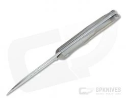 MKM Mikita Root Anso M390 Natural Canvas Micarta Inlaid Titanium Slip Joint Folder RT-NCT -EDC (Every Day Carry) Shop rt nct 3