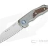 MKM Mikita Root Anso M390 Santos Wood Inlaid Titanium Slip Joint Folder RT-ST -EDC (Every Day Carry) Shop rt st 1 2
