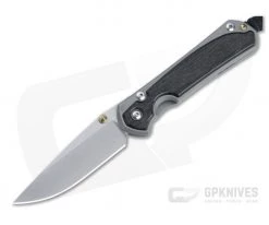 Chris Reeve Small Sebenza 31 Stonewashed S45VN Bog Oak Inlay Folding Knife 002