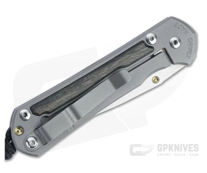 Chris Reeve Small Sebenza 31 Stonewashed S45VN Bog Oak Inlay Folding Knife 003 4 Chris Reeve Small Sebenza 31 Stonewashed S45VN Bog Oak Inlay Folding Knife 003 - Image 2