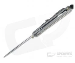 Chris Reeve Small Sebenza 31 Stonewashed S45VN Bog Oak Inlay Folding Knife 007 -EDC (Every Day Carry) Shop s31 1100 007 3