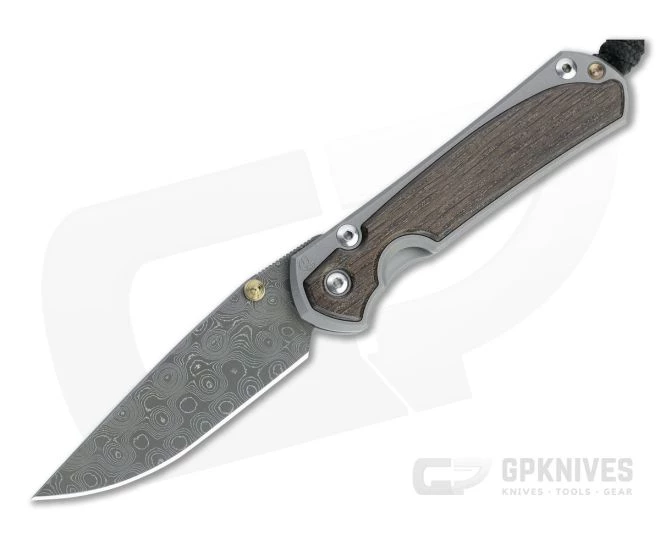 Chris Reeve Small Sebenza 31 Raindrop Damascus Bog Oak Inlaid Folding Knife 001 3 Chris Reeve Small Sebenza 31 Raindrop Damascus Bog Oak Inlaid Folding Knife 001