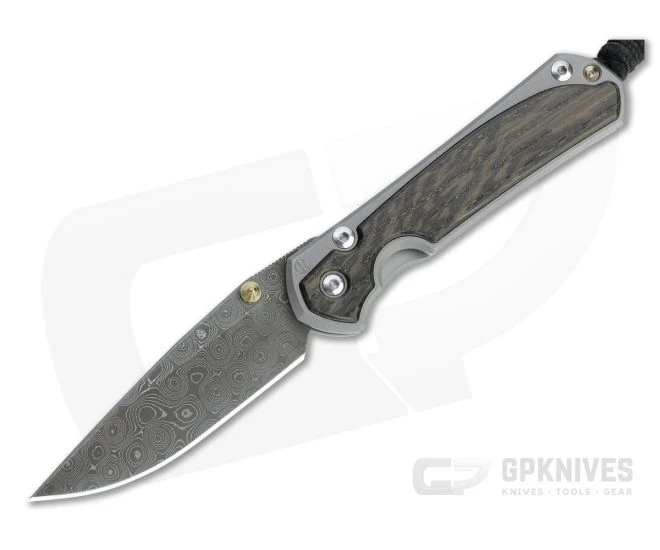Chris Reeve Small Sebenza 31 Raindrop Damascus Bog Oak Inlaid Folding Knife 002 3 Chris Reeve Small Sebenza 31 Raindrop Damascus Bog Oak Inlaid Folding Knife 002