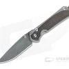 Chris Reeve Small Sebenza 31 Raindrop Damascus Bog Oak Inlaid Folding Knife -EDC (Every Day Carry) Shop s31 1106 1