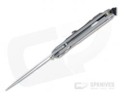 Chris Reeve Small Sebenza 31 Stonewashed S45VN Macassar Ebony Inlay Folding Knife 004 -EDC (Every Day Carry) Shop s31 1116 004 3