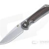 Chris Reeve Small Sebenza 31 Stonewashed S45VN Macassar Ebony Inlay Folding Knife 005 -EDC (Every Day Carry) Shop s31 1116 005 1