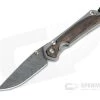 Chris Reeve Small Sebenza 31 Boomerang Damascus Macassar Ebony Inlaid Titanium Folding Knife 002 -EDC (Every Day Carry) Shop s31 1118 002 1