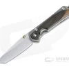 Chris Reeve Small Sebenza 31 Tanto Stonewashed Magnacut Macassar Ebony Titanium Folder 001 -EDC (Every Day Carry) Shop s31 1134 001 1