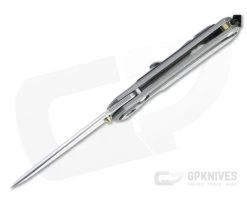 Chris Reeve Small Sebenza 31 Tanto Stonewashed Magnacut Macassar Ebony Titanium Folder 002 -EDC (Every Day Carry) Shop s31 1134 002 3