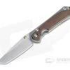 Chris Reeve Small Sebenza 31 Tanto Stonewashed Magnacut Macassar Ebony Titanium Folder 003 -EDC (Every Day Carry) Shop s31 1134 003 1