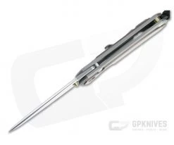 Chris Reeve Small Sebenza 31 Tanto Stonewashed Magnacut Macassar Ebony Titanium Folder 003 -EDC (Every Day Carry) Shop s31 1134 003 3