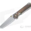 Chris Reeve Small Sebenza 31 Tanto Stonewashed Magnacut Macassar Ebony Titanium Folder 004 -EDC (Every Day Carry) Shop s31 1134 004 1