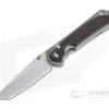 Chris Reeve Small Sebenza 31 Tanto Stonewashed Magnacut Macassar Ebony Titanium Folder -EDC (Every Day Carry) Shop s31 1134 1